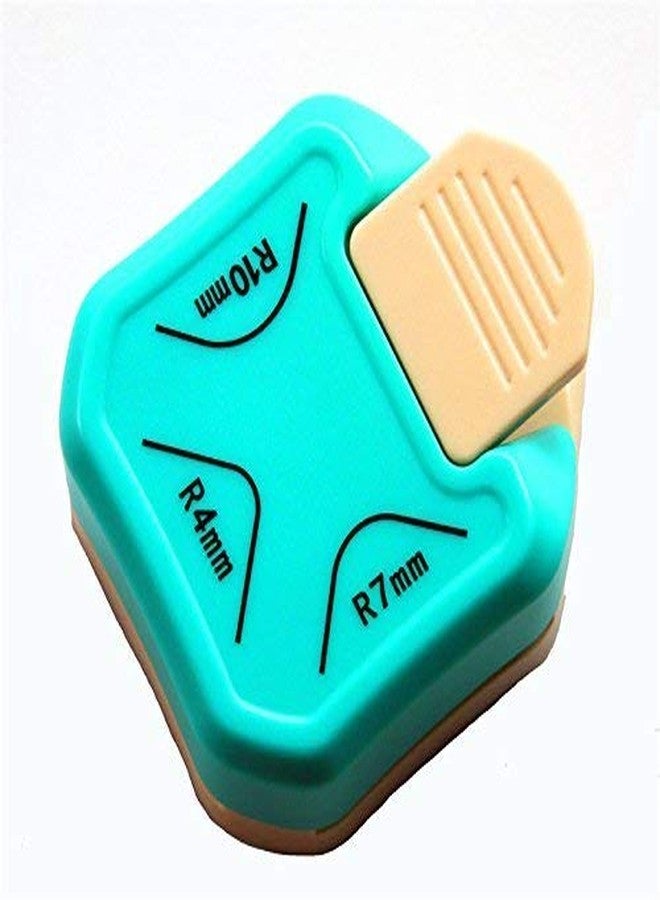 Vishal 3 in 1 Corner Cutter Punch Size R4mm, R7mm and R10mm Rounder for Paper Craft and Photo Cutter Project Book makingAngle Eater - Image 2